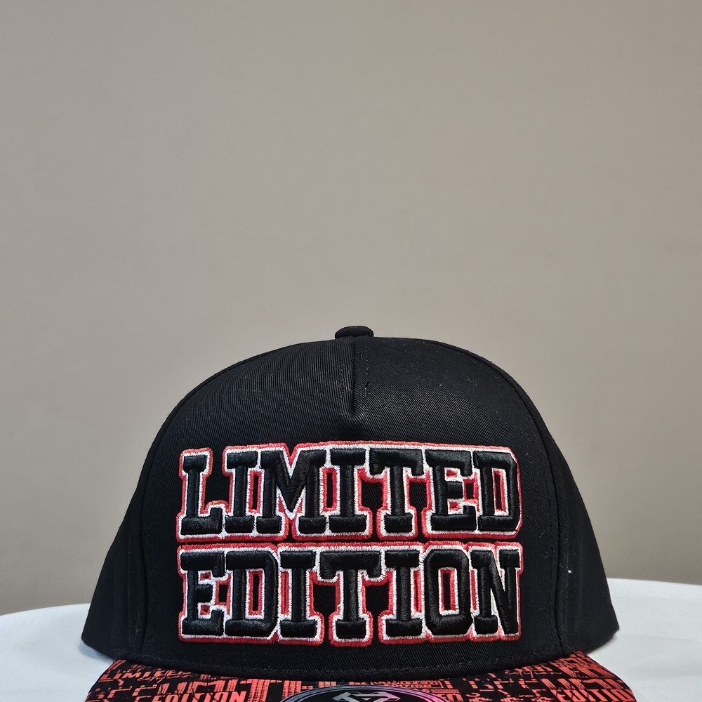 Limited Edition Black and Red Cap